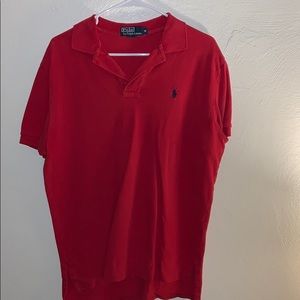 Classic Vintage Polo Ralph Lauren Polo Shirt Red